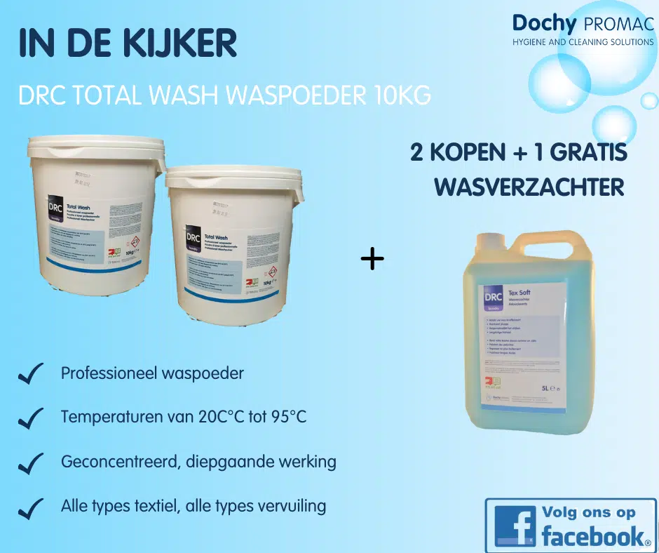 DRC Total waspoeder product in de kijker